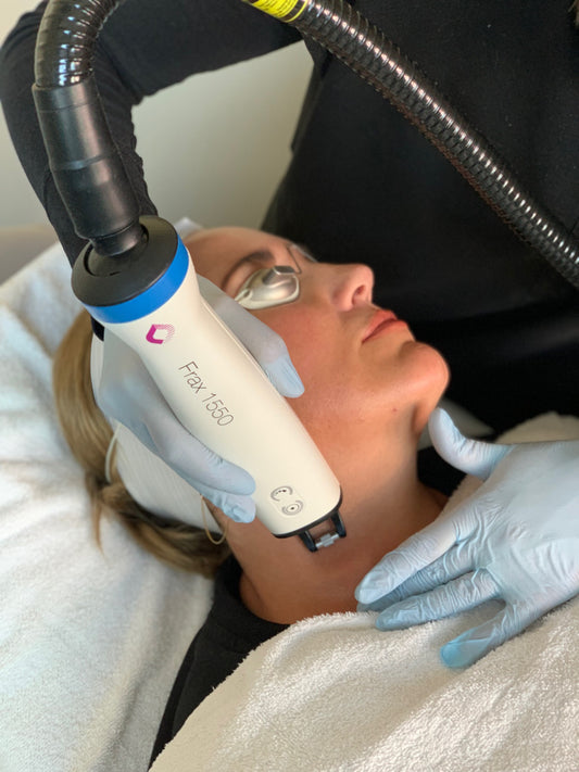 Frax- great for improving texture (crepey skin, wrinkles or acne scarring) buy 3, get 1 free
